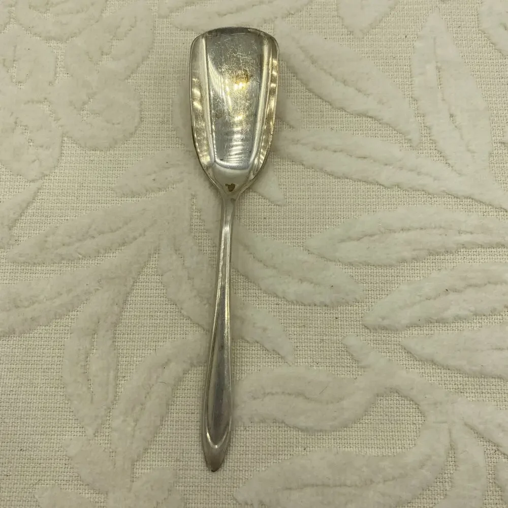 Vintage Meriden Silver Co. Silver Plated First Lady Sugar Spoon 5.25